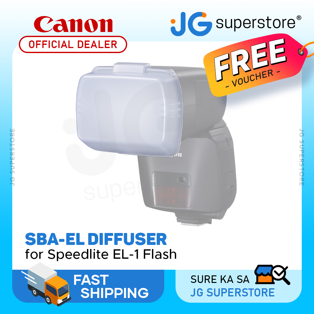 Canon SBA-EL Bounce Adapter Clip-Op Diffuser for Speedlite EL-1