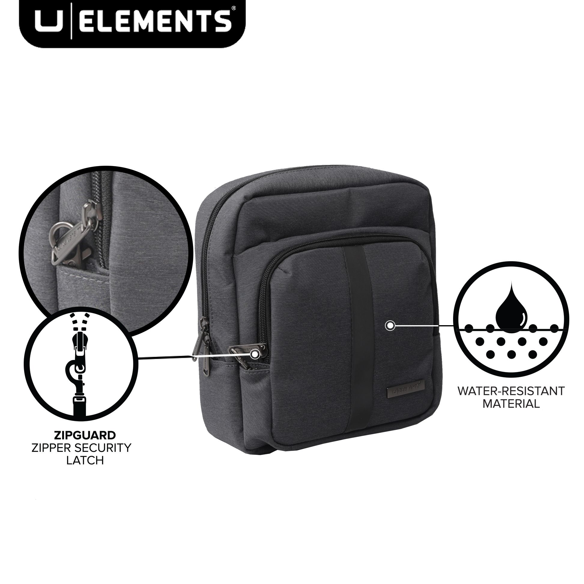 U Elements Urban Defender Anti-Theft Backpack