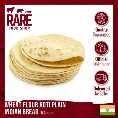 Product details of Wheat Flour Roti Plain Indian Bread(10 PCs)