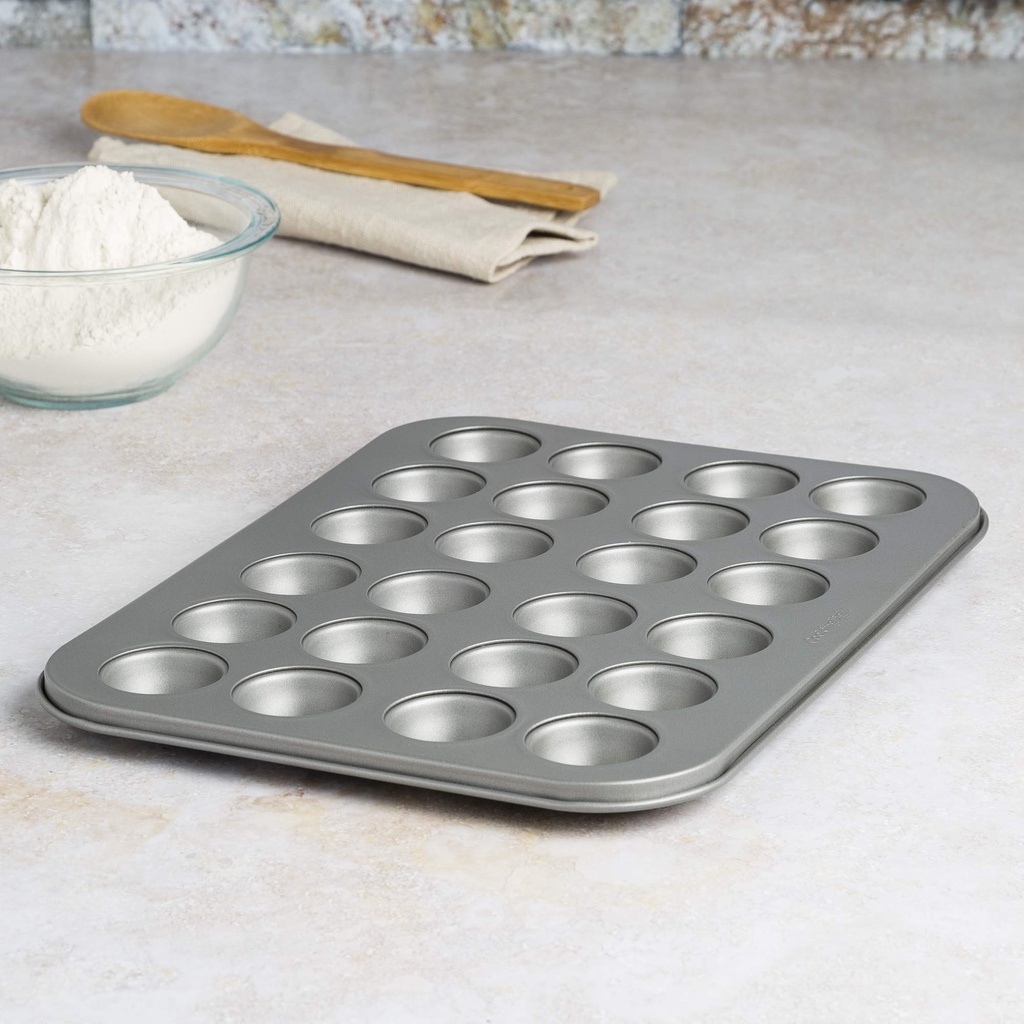 Non Stick Frying Pan Muffin Baking Pan 24 Holes Mini Muffin Tray Mini