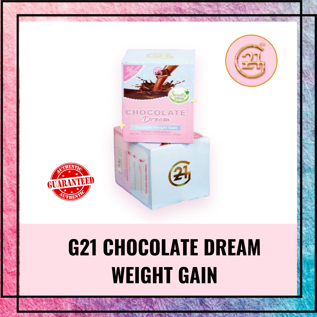 1BOX G21 Choco Dream Weight Gain Drink Chocolate Dream 200g Lazada PH
