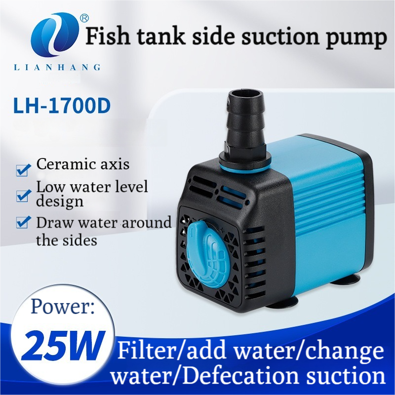 Aquariums water pumps 65W ABS shell Water flow 3500L/H 4 in 1 Filter