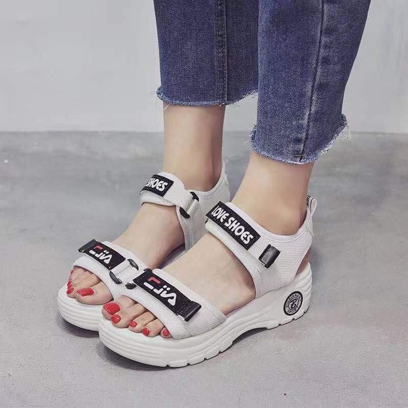 MME Korean Fila Sandals For Women 