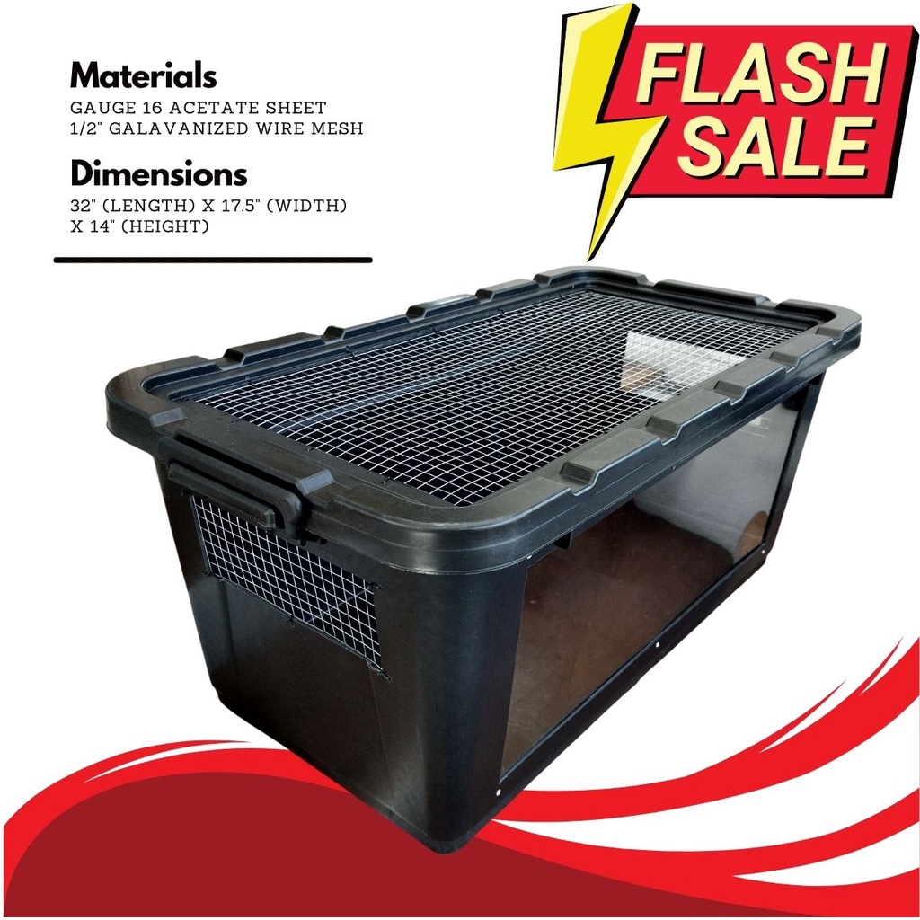 100L Bin Cage/ Hamster Cage/ Hedgehog Cage/ Bin Cage/ Pet Cage/ Rabbit