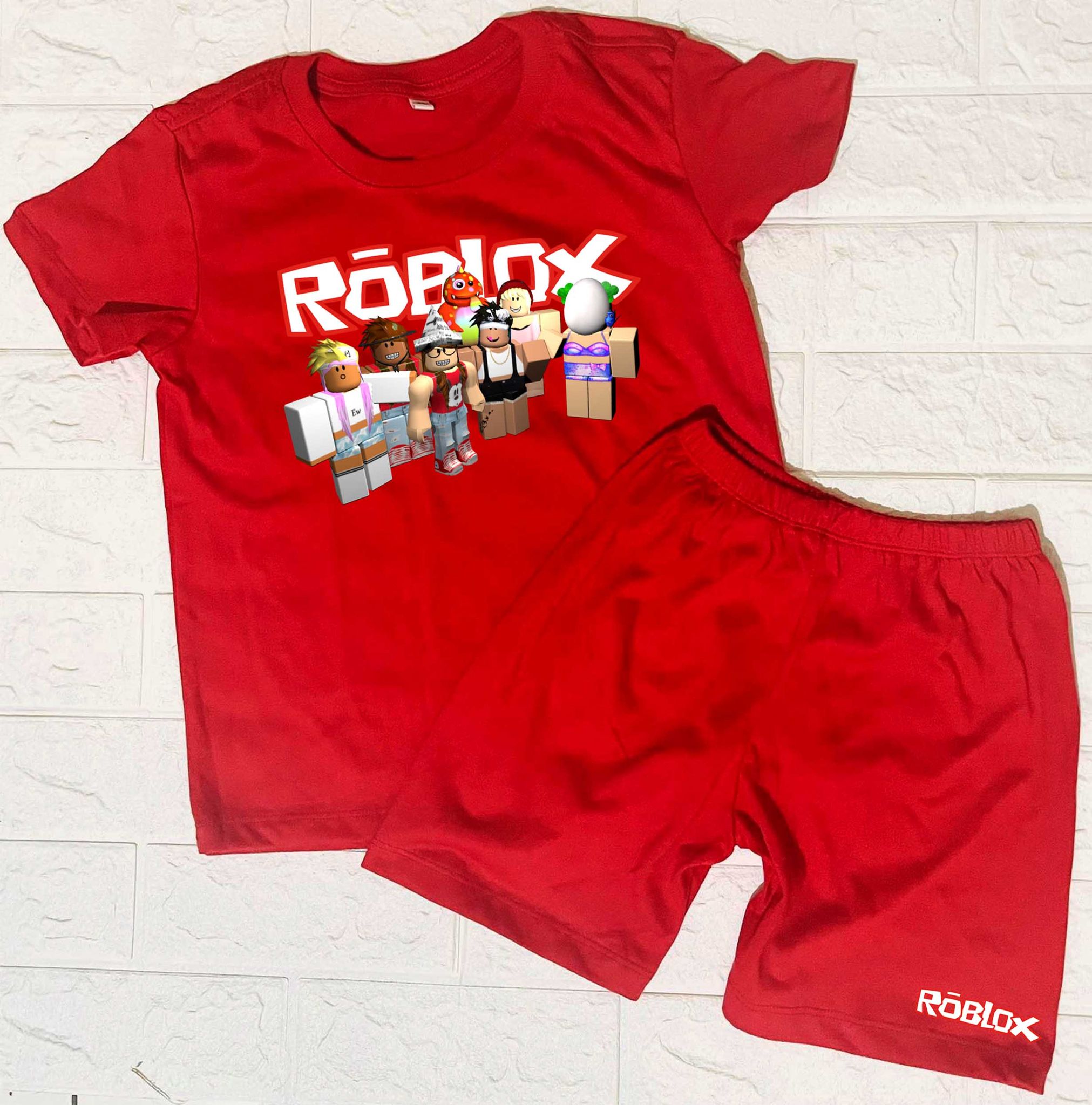 Roblox Terno size 140, Babies & Kids, Babies & Kids Fashion on Carousell