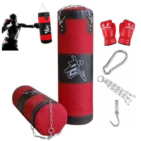 PUNCHING BAG High Quality Empty Boxing Sandbag Home Fitness Hanging