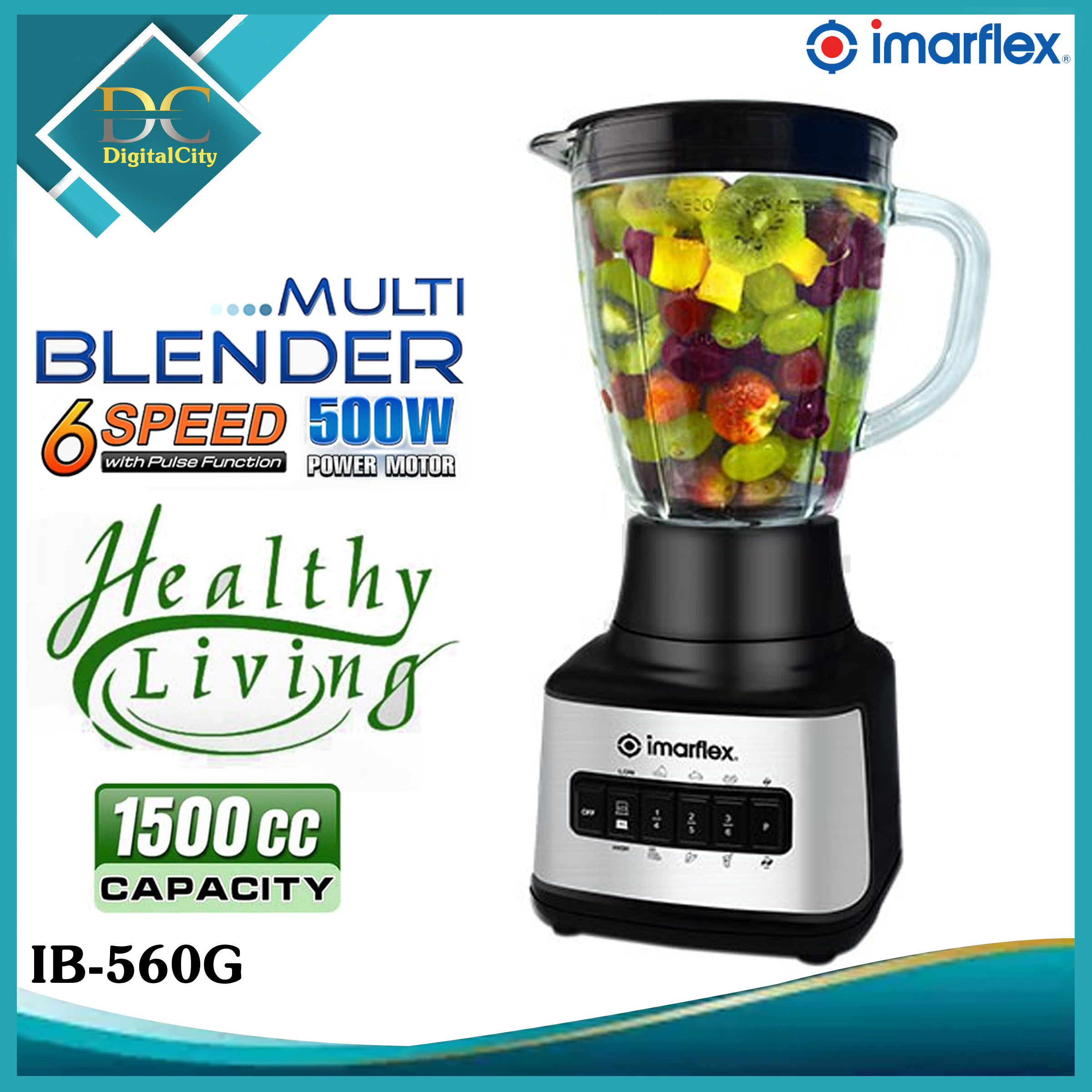 Imarflex Multiblender IB560G 1500cc Black Lazada PH