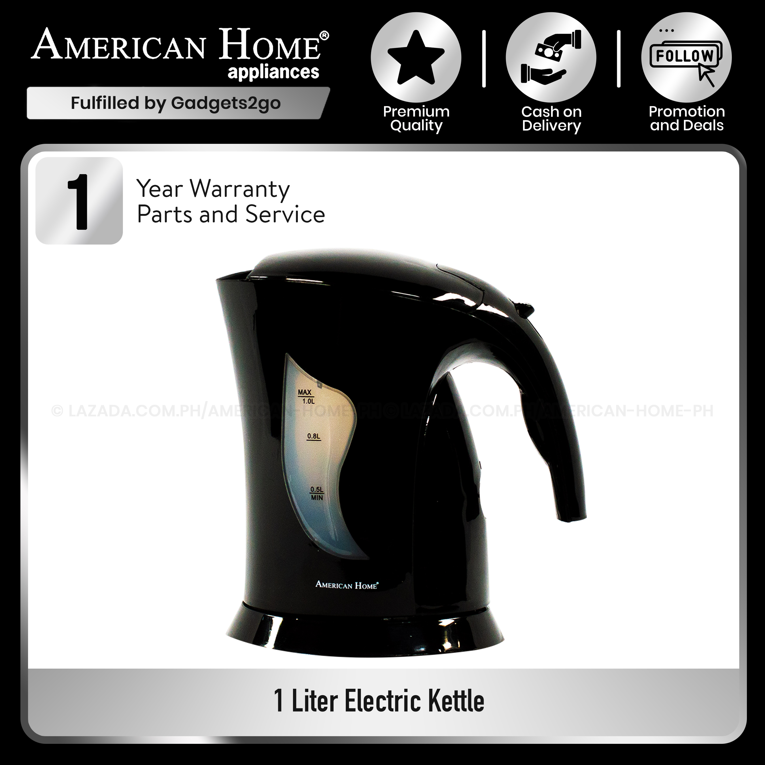 american home electric kettle price