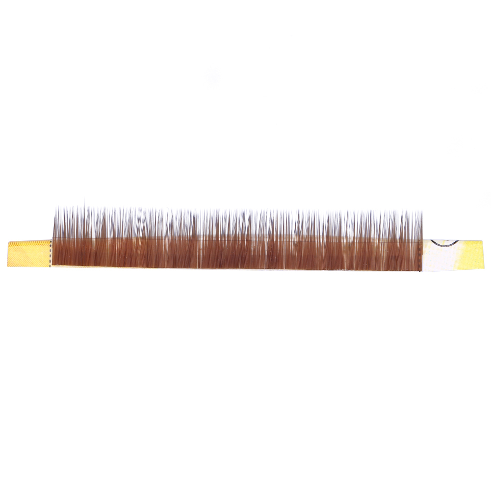 False Eyelashes 12 Pcs Mixed Dark Brown False Eyebrow Extension Fake Eyebrow Individual Eyebrows 5-8mm