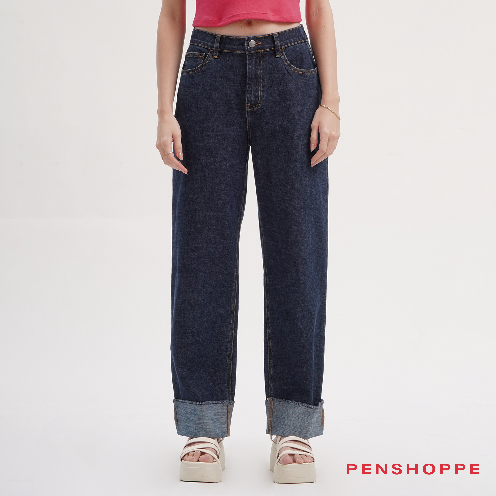 Penshoppe best sale mom jeans