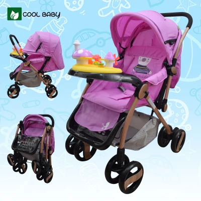 Cool Baby WBL-T337A/309A Baby Infant Stroller Reversible Handle Portable