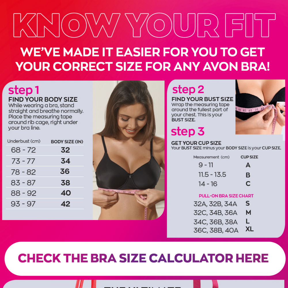 Madison Non Wire M-Frame & Lifting Shape Makers Plus Size Bra by Avon
