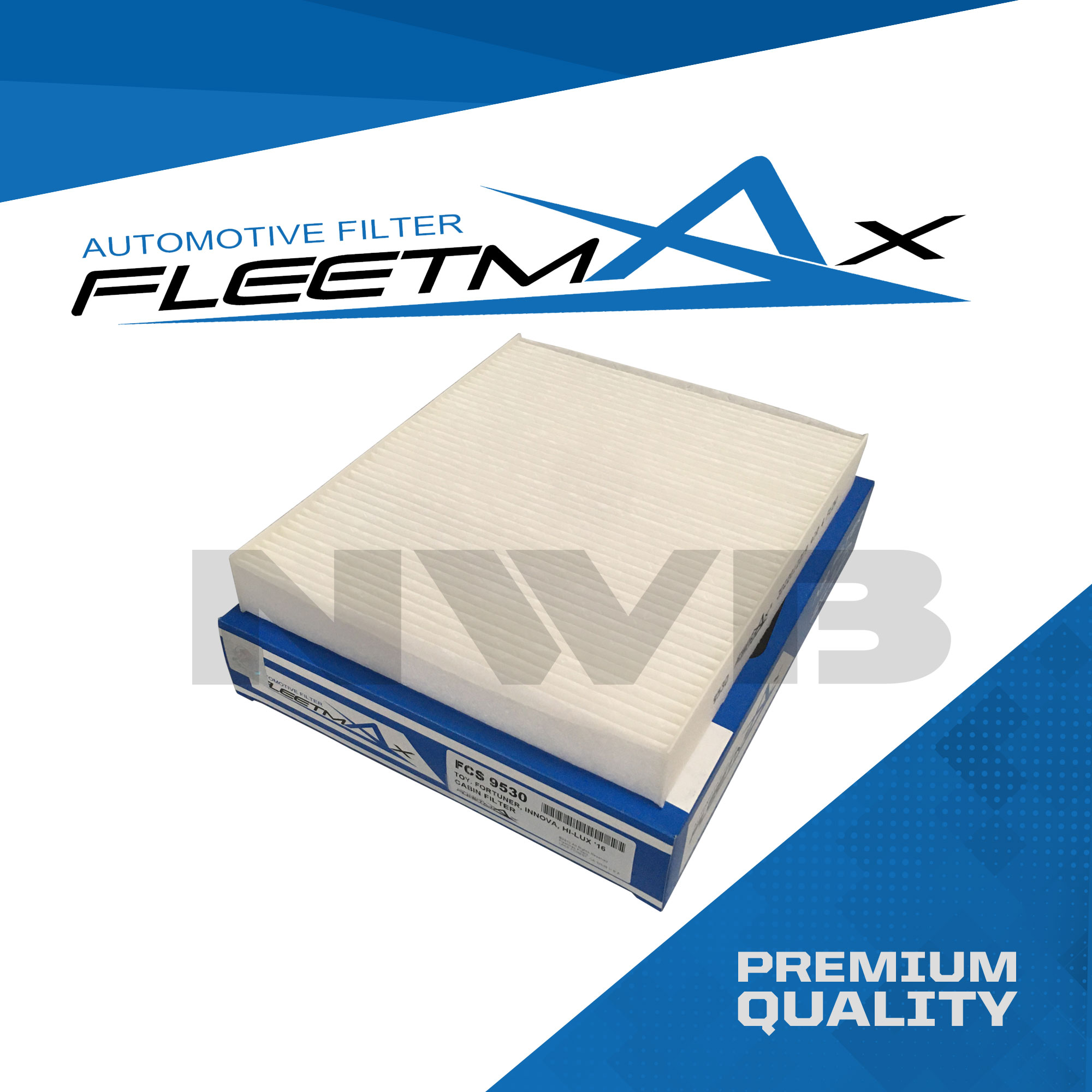 Fleetmax Cabin Aircon Filter for Toyota Rav4, Camry, 20192021