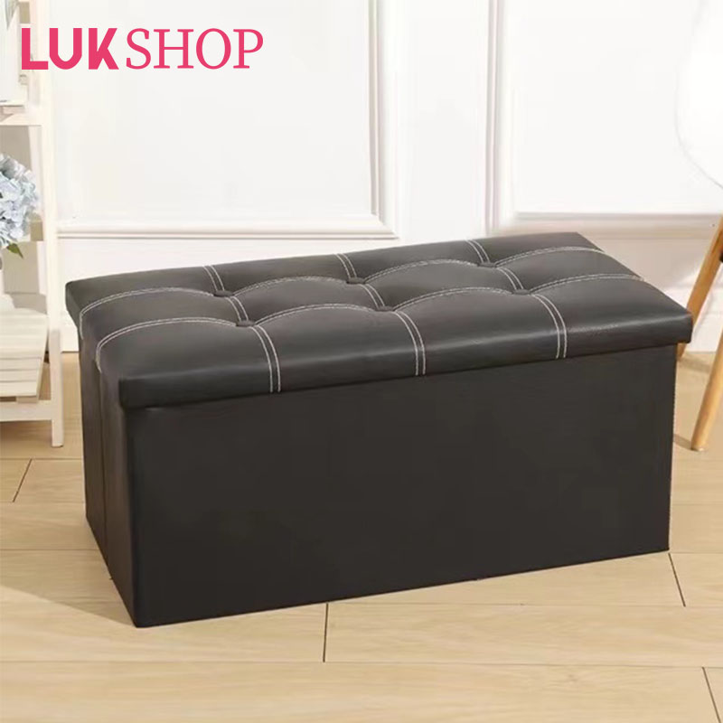 Rectangular Storage Stool Sit Adult Sofa Folding Storage Box