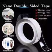 Transparent Waterproof Nano Tape - Reusable Adhesive Tape (Home)