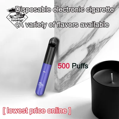 Disposable electronic cigarettes 500 puffs vapesmoke pen type A variety of flavors, a variety of colors to choose from vaper smoke full set 5%salt