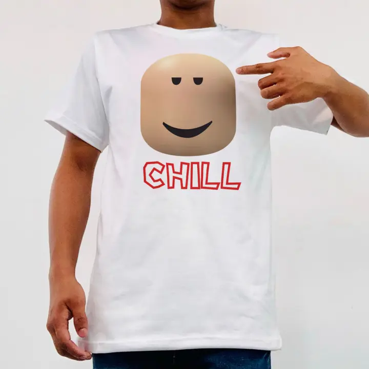 Artex Tees Roblox Chill Face T Shirt Lazada Ph - chill roblox shirts