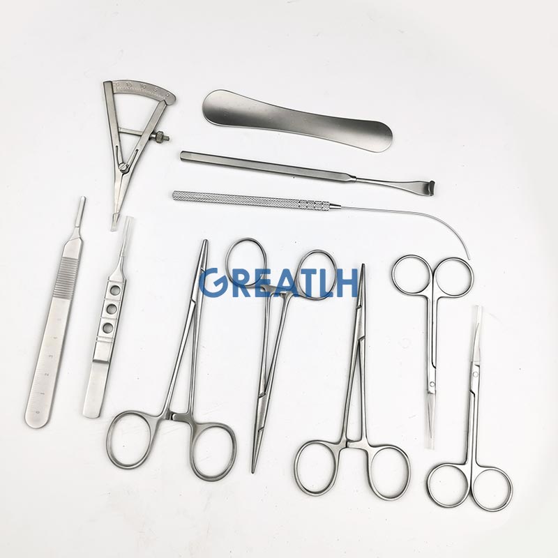 Double Eyelid Set s Ophthalmic Needle Holder Hemostatic Forceps