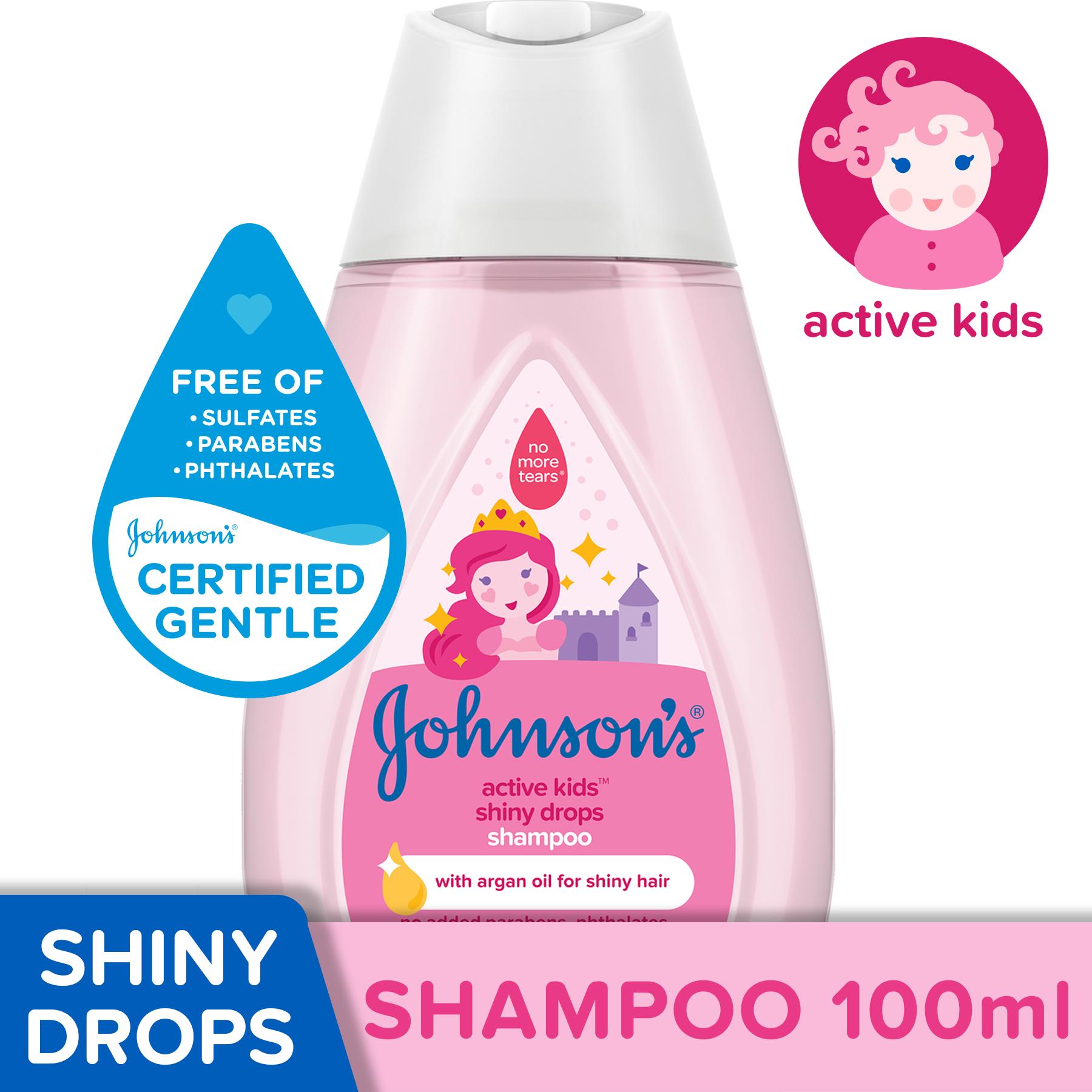 johnson's baby shiny drops shampoo