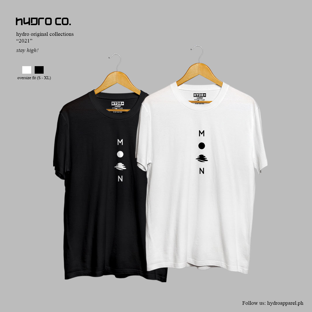 Moon Graphic Oversized T Shirt | Hydro Apparel | Lazada PH