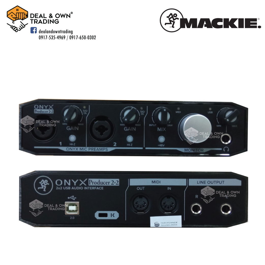 Mackie Onyx Producer 2.2 USB Audio Interface | Lazada PH