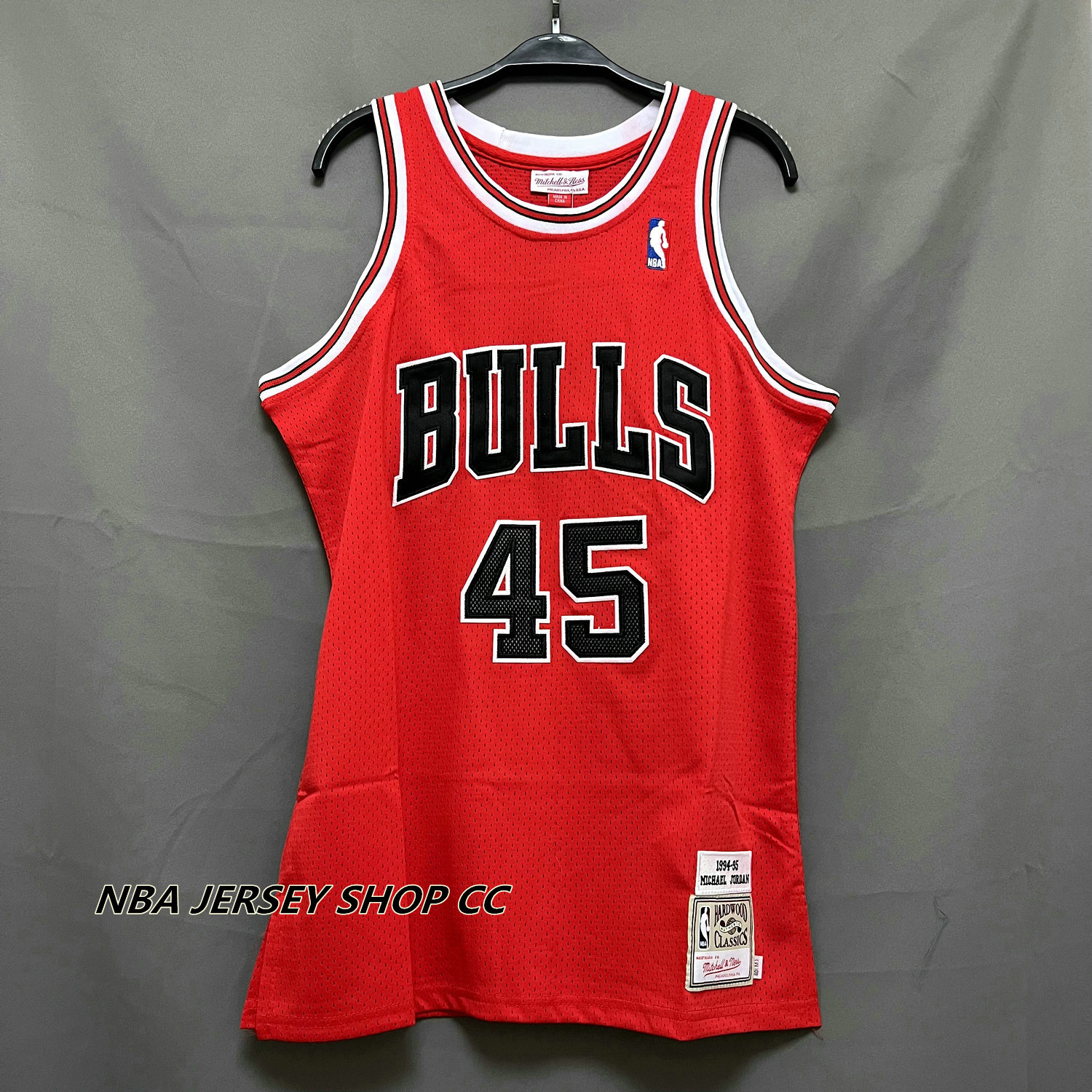 Mens VTG Champion NBA Chicago Bulls #45 Michael Jordan Basketball