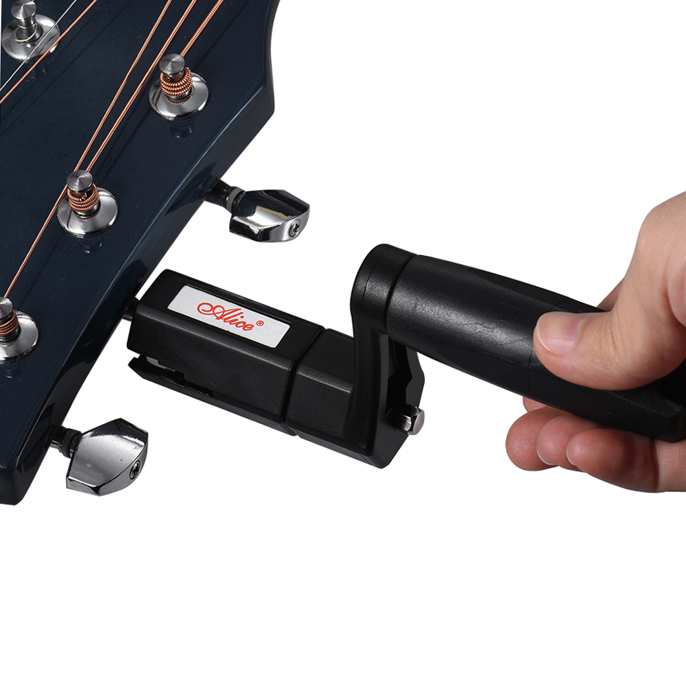 Alice A009CP Multifunctional Guitar String Peg Winder Bridge Pin Puller Electric Screwdriver Drill Bit Guitar Repair Maintenance Tool Luthier Tool
