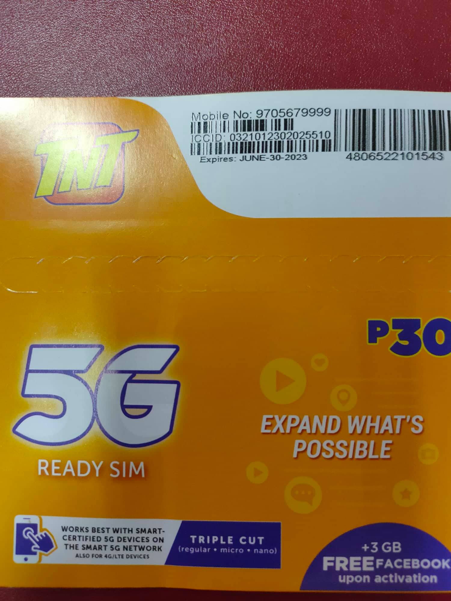 TNT Vanity Sim Card Lazada PH