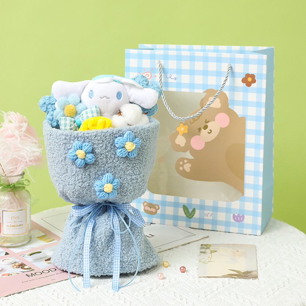 Sanrio Bouquet Cinnamoroll Plush Doll Flower Bouquet Cute Creative ...