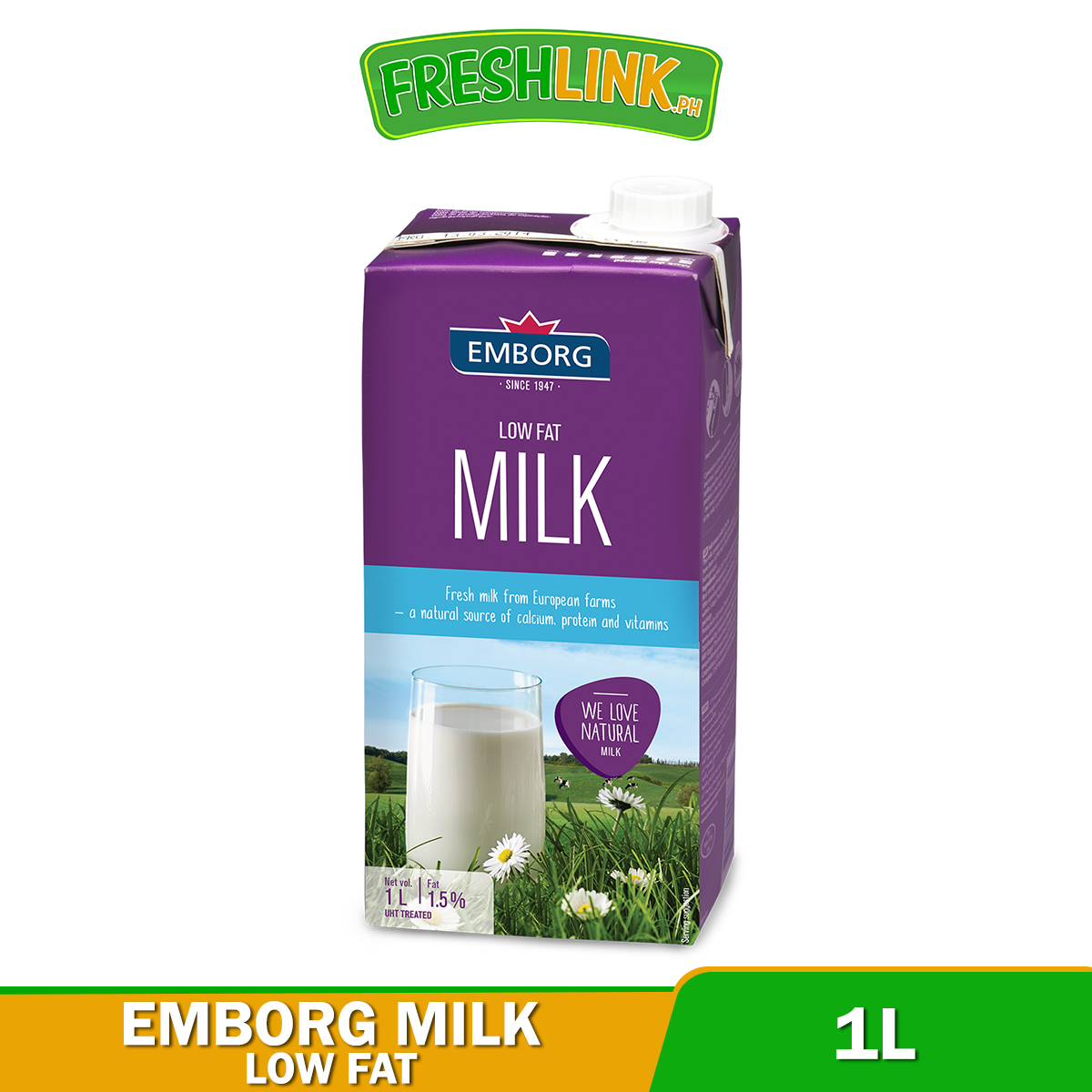 Emborg Uht Low Fat Milk 1l Lazada Ph