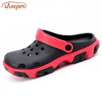rubber slip on sandals