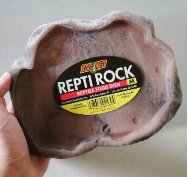 ZooMed Repti Rock Food Dish / ZooMed Repti Rock Water Dish / Zoomed