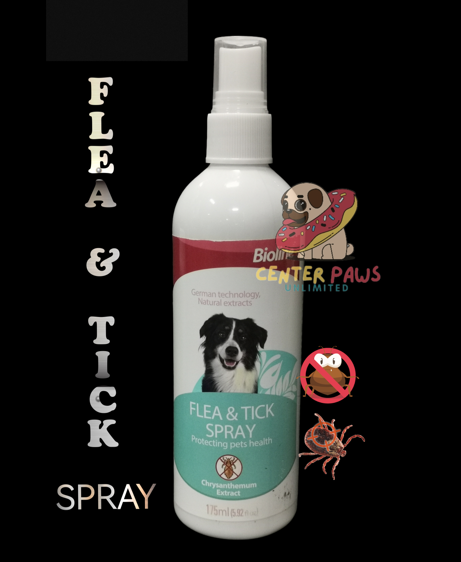 Bioline FLEA and TICK Spray, 175ml, for Dogs and Cats Lazada PH