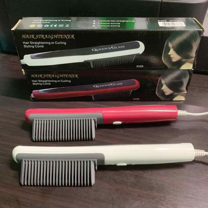 fast hair straightening comb