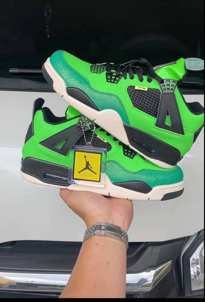 J4 JORDAN 4 MANILA BASKETBALL SHOES 