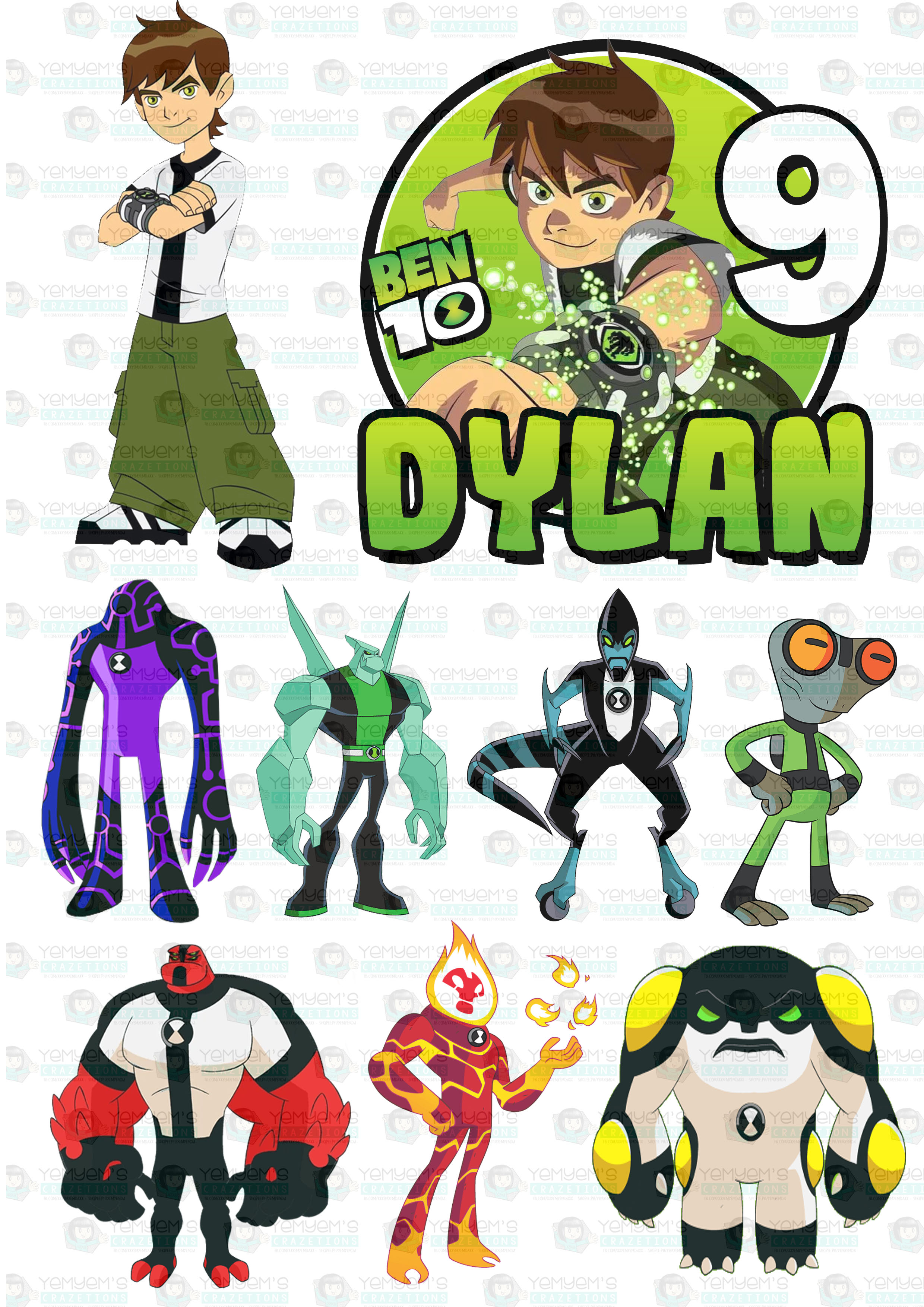 Ben 10 Party Decorations,Birthday Party Supplies For Ben 10 Party Supplies  Includes Happy Birthday Banner, Stickers, Balloons, Cupcake Toppers, Cake  Topper for Boys And Girls by UINKI - Shop Online for Kitchen