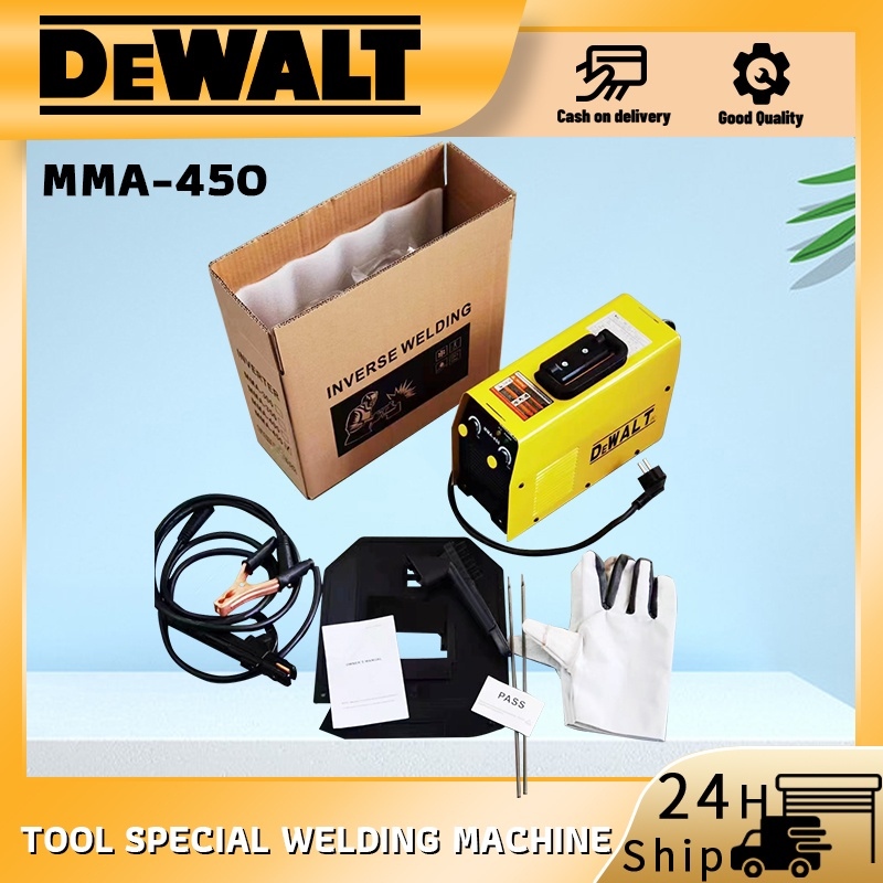 DeWALT 2in1 MMA450 Portable IGBT Inverter Welding Machine DeWALT