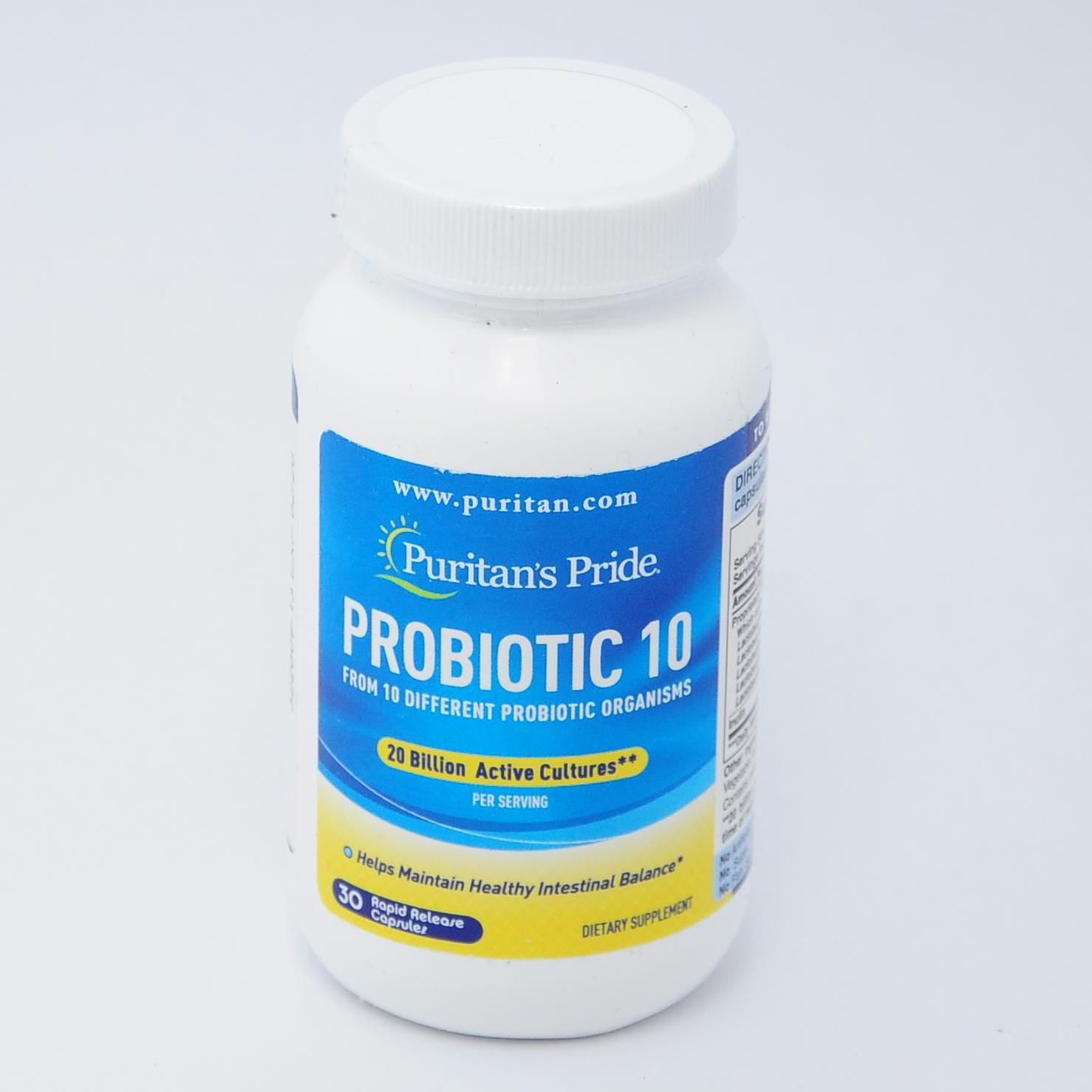 PURITAN'S PRIDE PROBIOTIC 10 TRIAL PACK. Imported from USA. | Lazada PH