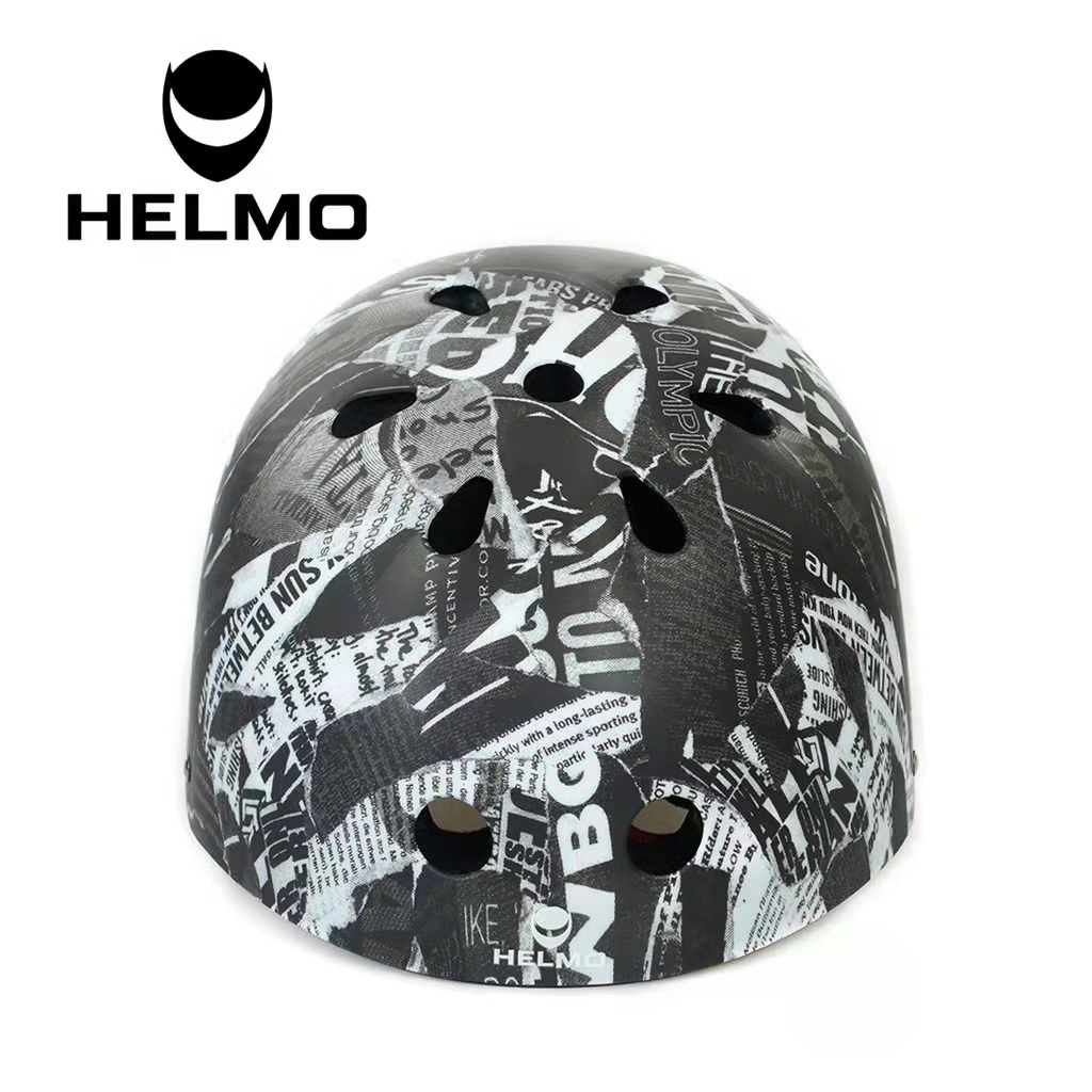 HELMO Nutshell Bike Helmet With 4 Layers Thick Foam and An Adjuster