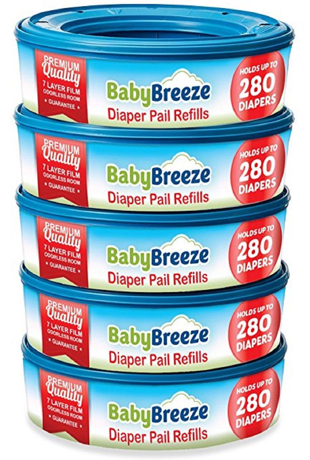 diaper pail refill bags