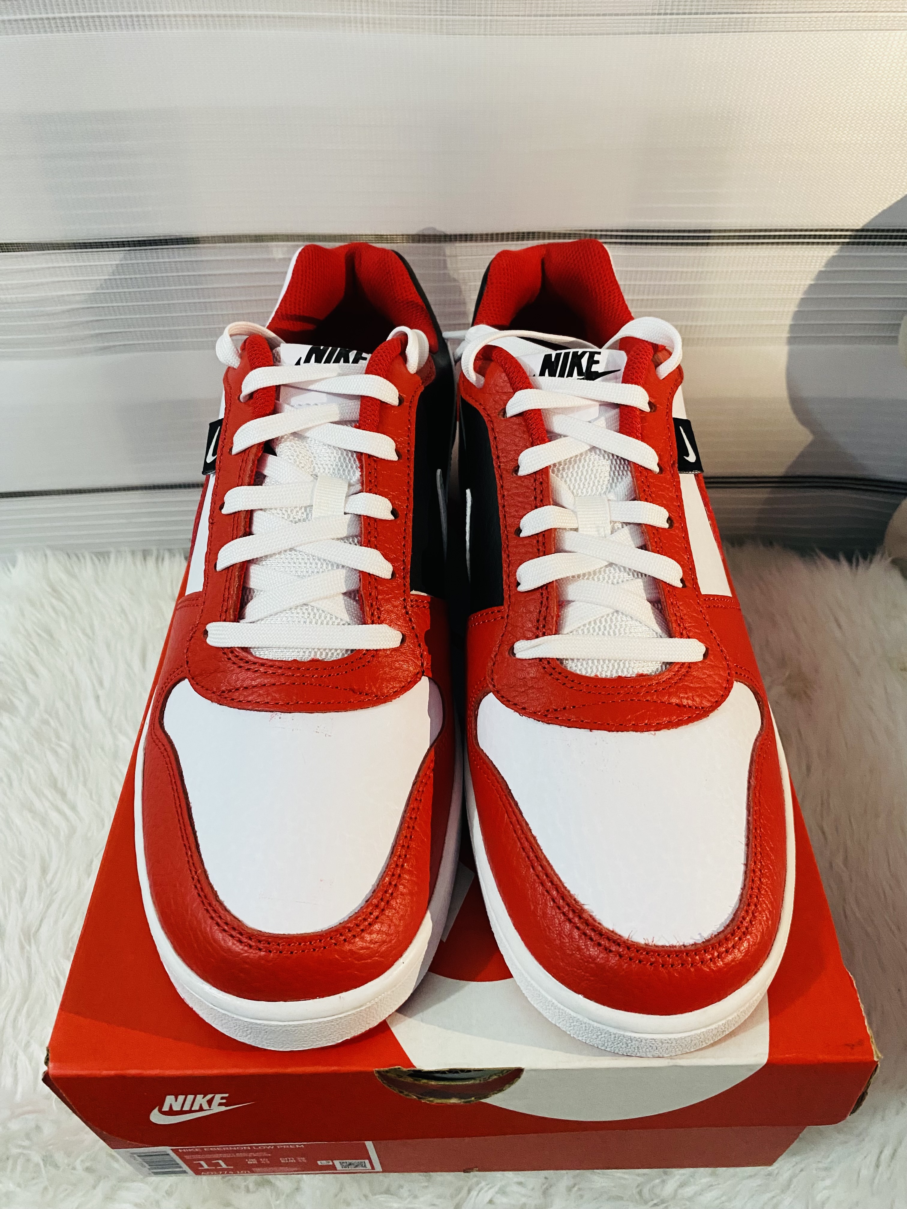 Nike ebernon outlet red