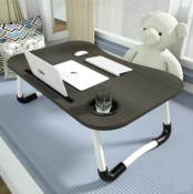 Laptop Desk Mini Study table with Glass Holder #LX-000675