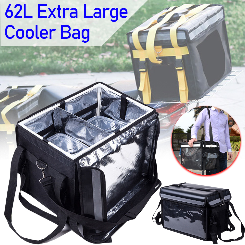 62L Extra Large Cooler Bag for Food Delivery Fresh Keeping Thermal