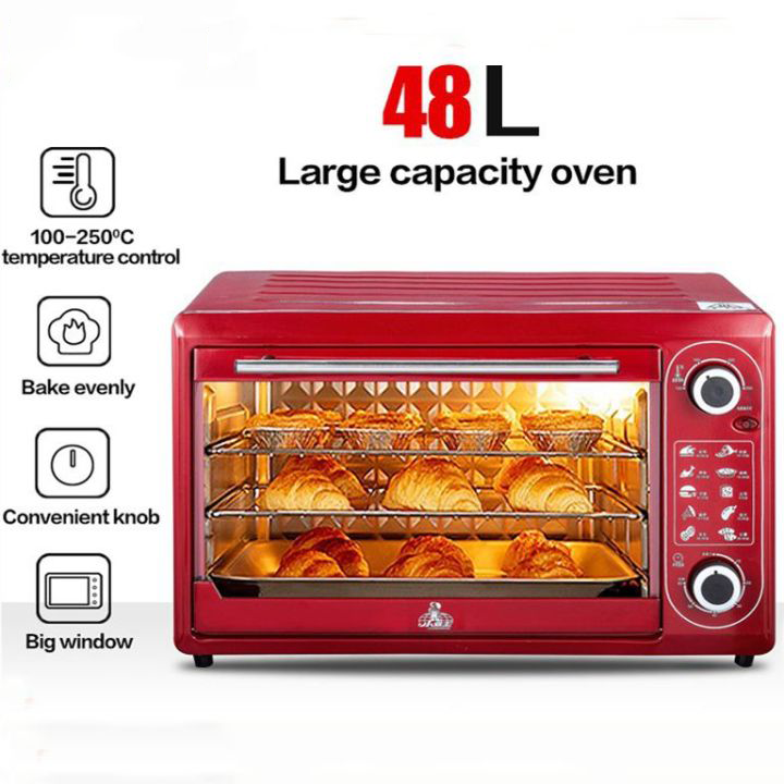 COD [Manila Spot] 48L Oven Multipurpose Household Electric Baking