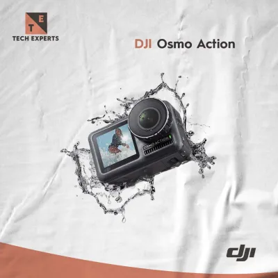 DJI Osmo Action Camera - 4K Action Cam 12MP Digital Camera with 2 Displays 36ft Underwater Waterproof WiFi HDR Video 145° Angle (BRAND NEW)