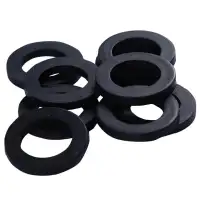 141pcs Flat Rubber O Ring Seal Hose Gasket Rubber Washer For