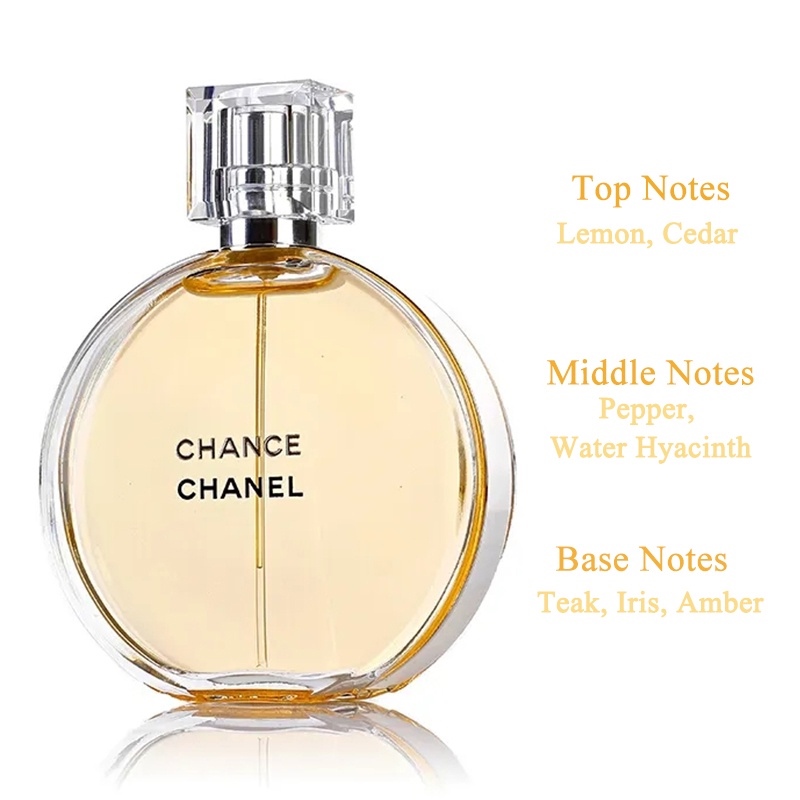 COD】 Chanel Perfume CHANCE CHANEL EDT TENDRE Eau de Toilette 100ml
