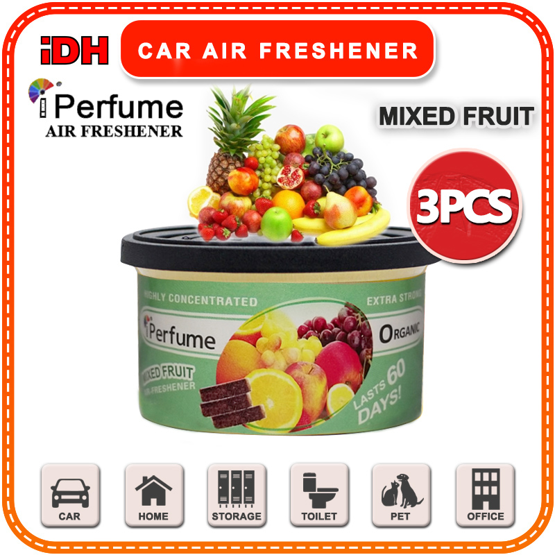 iPerfume Mixed Fruit Car Air Freshener Perfume Scent Car Can Freshener