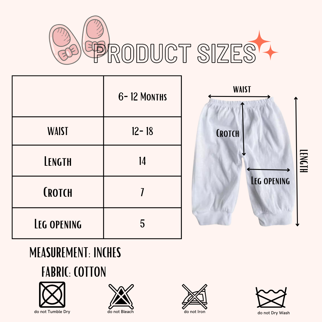 HB 6 PCS Bargain Assorted Bundle Set Pajamas Unisex Newborn Infant Baby Boy  and Girl Soft Cotton Pajama Bottom Pants Jogger Clothes for Kids Boys and  Girls Toddler Leggings Age Size 6