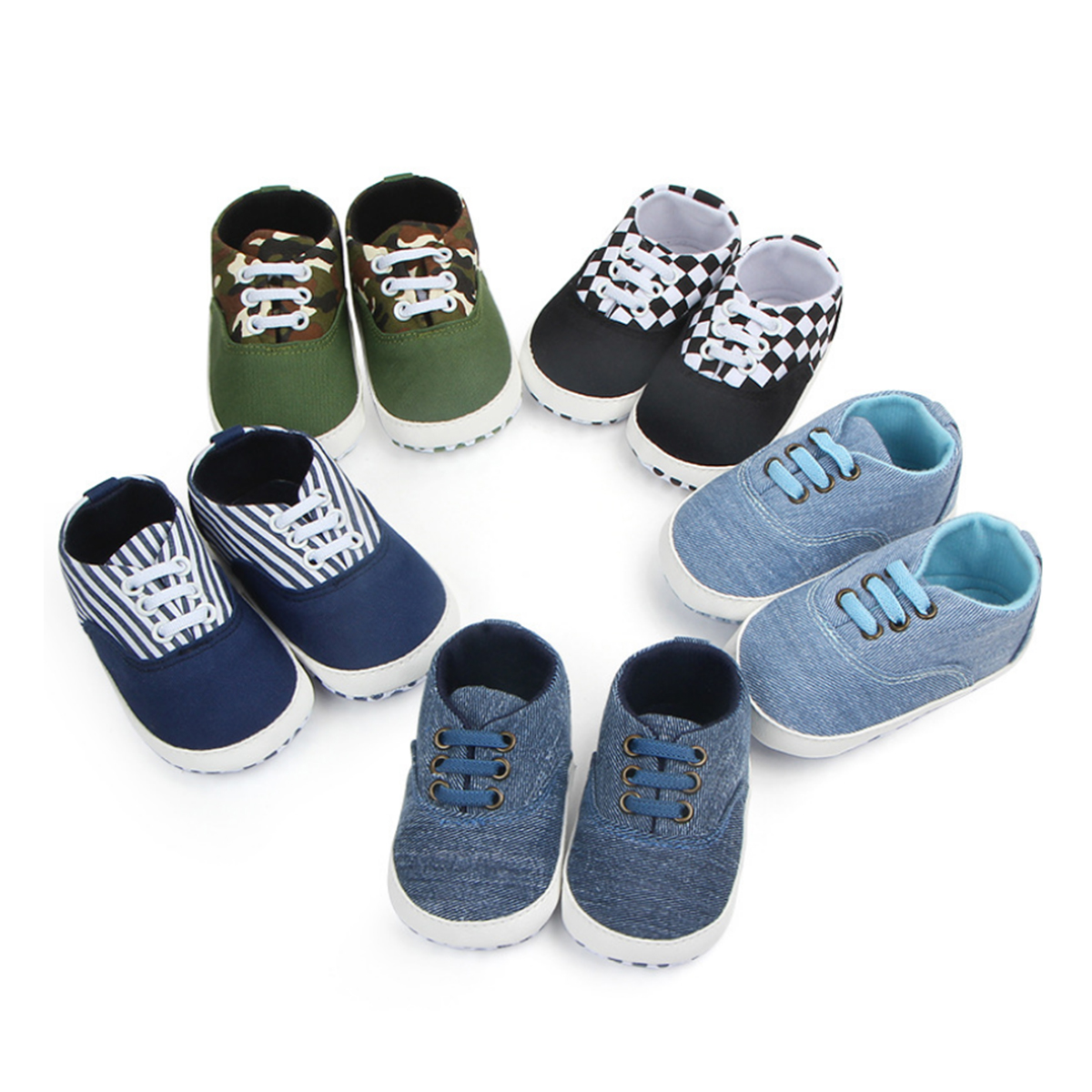 Infant Toddler Sneakers Baby Boys Girls 